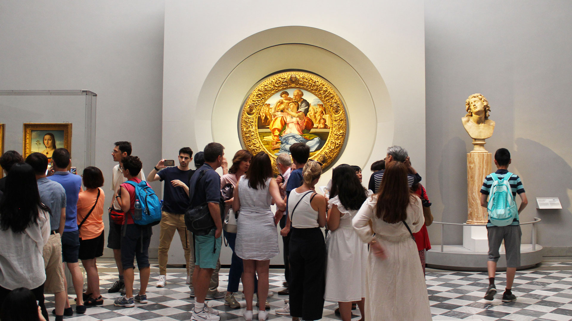 Raphael Room at the Uffizi Museum